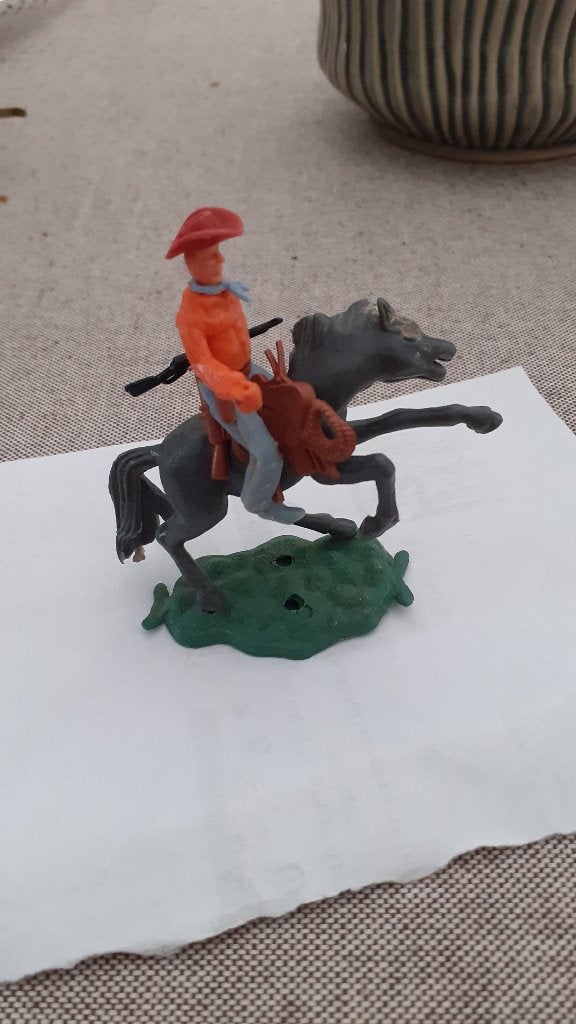Fgurines: soldats, cow-boys, animaux, ferme, Vintage, Enlèvement ou Envoi