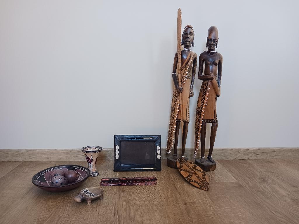 Decoratiestukken Kenia, Huis en Inrichting, Woonaccessoires | Overige, Zo goed als nieuw, Ophalen