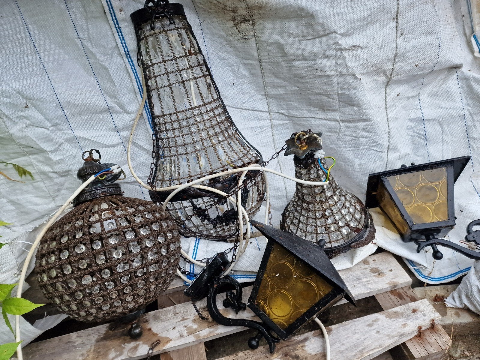Lusters  lampen verlichting kroonluchter, Huis en Inrichting, Lampen | Hanglampen, Ophalen