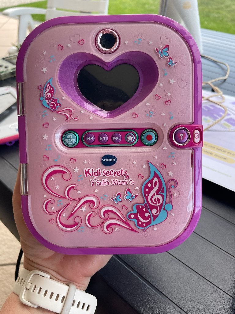 VTech Kidi Secrets Selfie Music- Elektronisch Geheim Dagboek, Ophalen of Verzenden, Zo goed als nieuw, 6 jaar of ouder