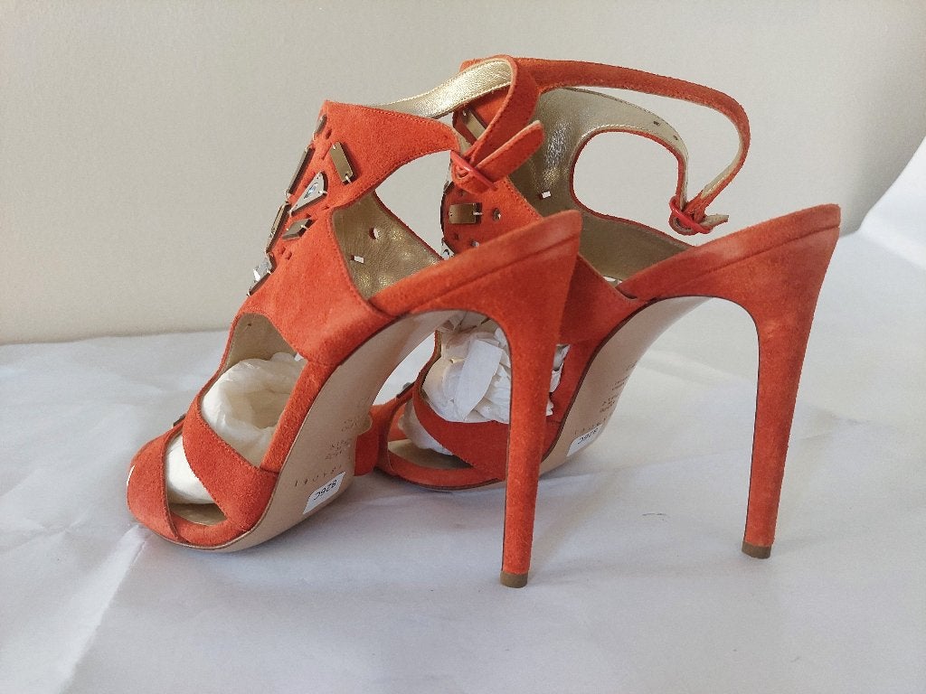 826C* Casadei - sexy sandales framboise high heels (40), Neuf, Enlèvement ou Envoi, Autres couleurs, Chaussures à haut talons