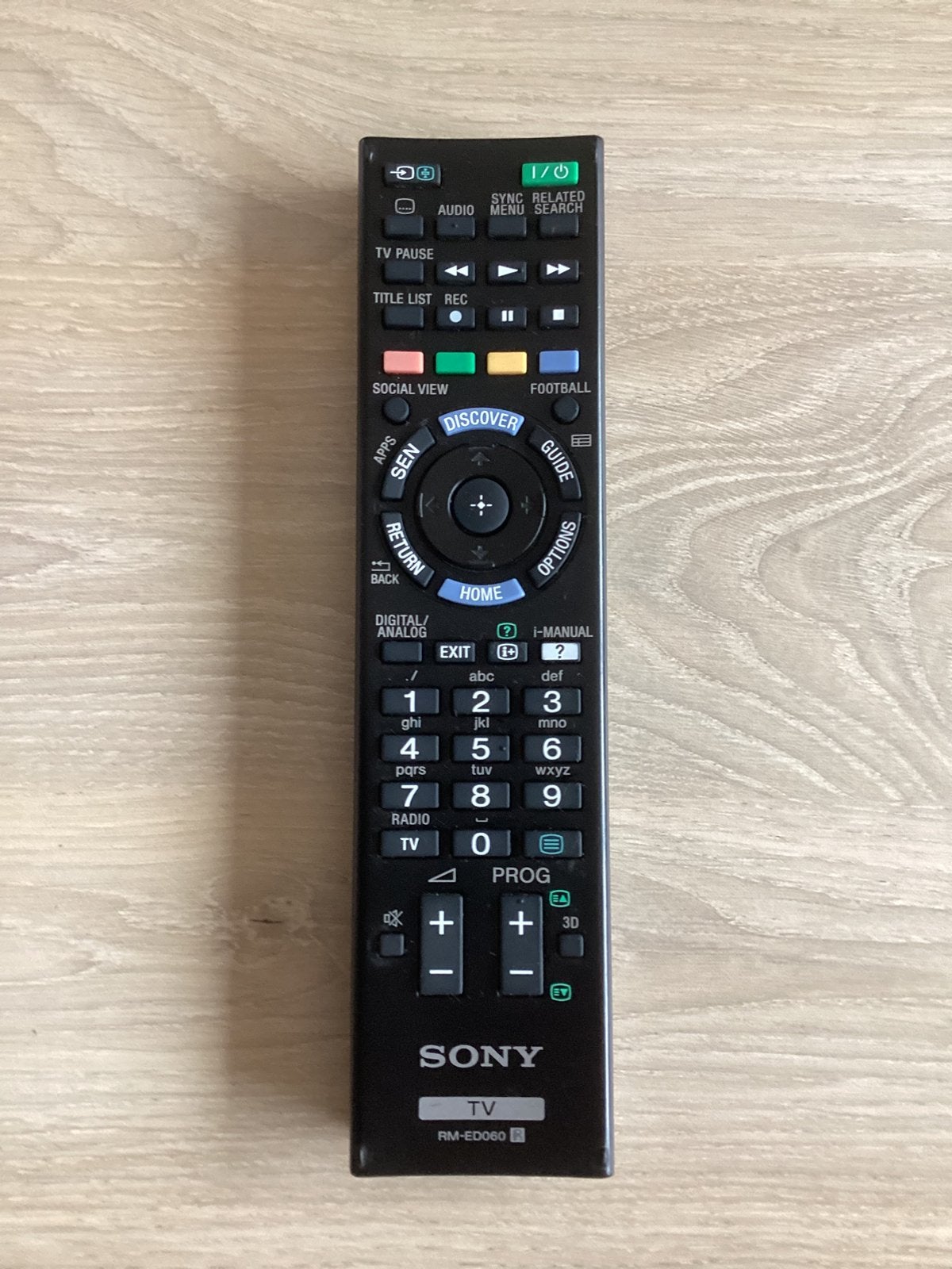 Afstandsbediening en Voedingsbron voor Sony Bravia Smart TV, Audio, Tv en Foto, Afstandsbedieningen, Ophalen, Zo goed als nieuw