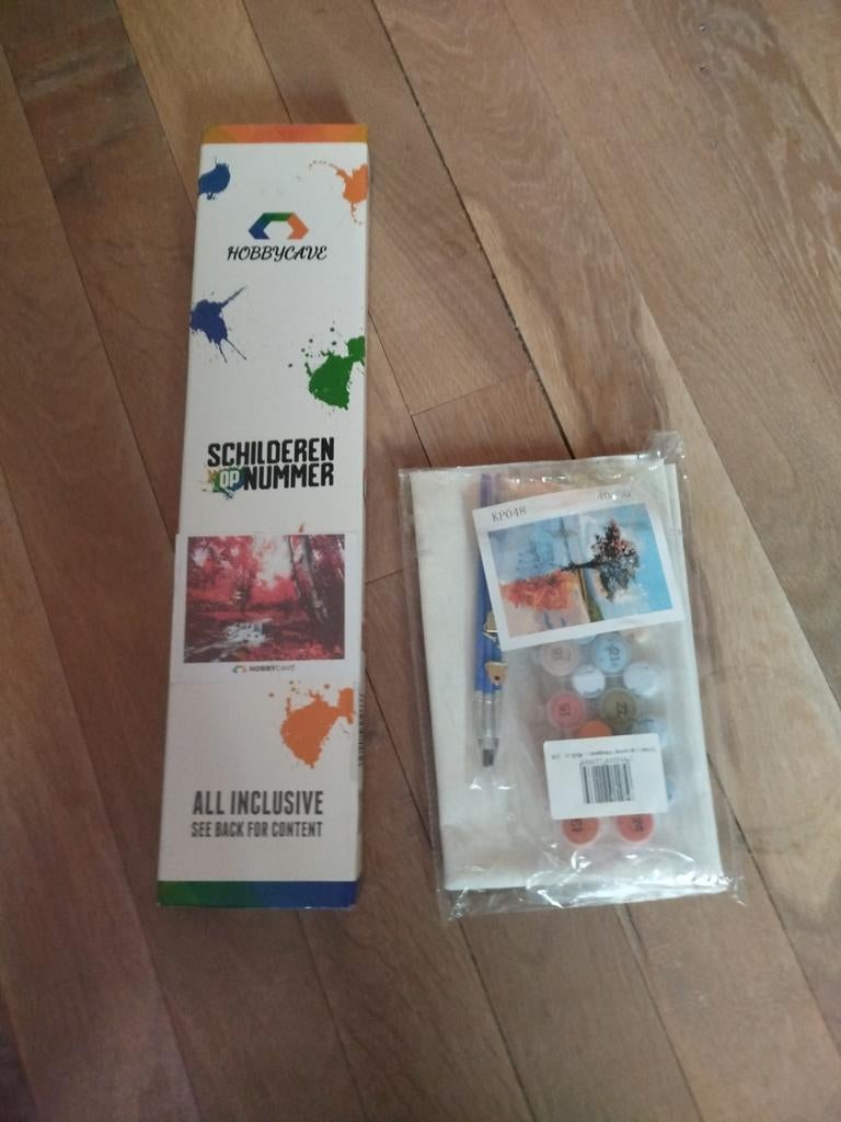 Schilder op nummer, paint by number, Hobby en Vrije tijd, Ophalen of Verzenden, Nieuw, Schilderen op nummer