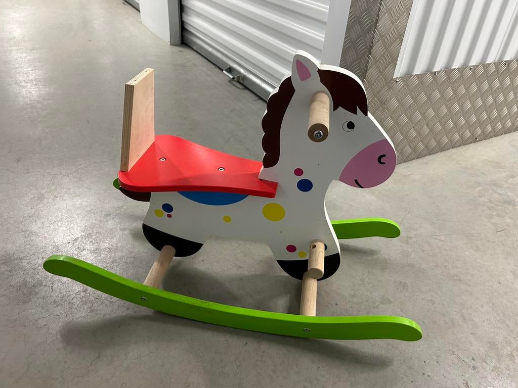 Jeu pour enfant cheval à bascule, Ophalen, Zo goed als nieuw