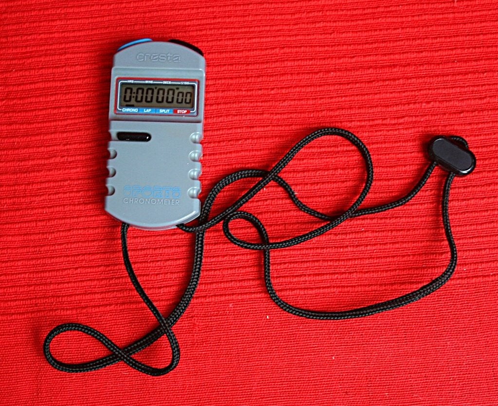 Chronometer / stopwatch, Ophalen of Verzenden, Gebruikt, Hardlopen, Overige merken