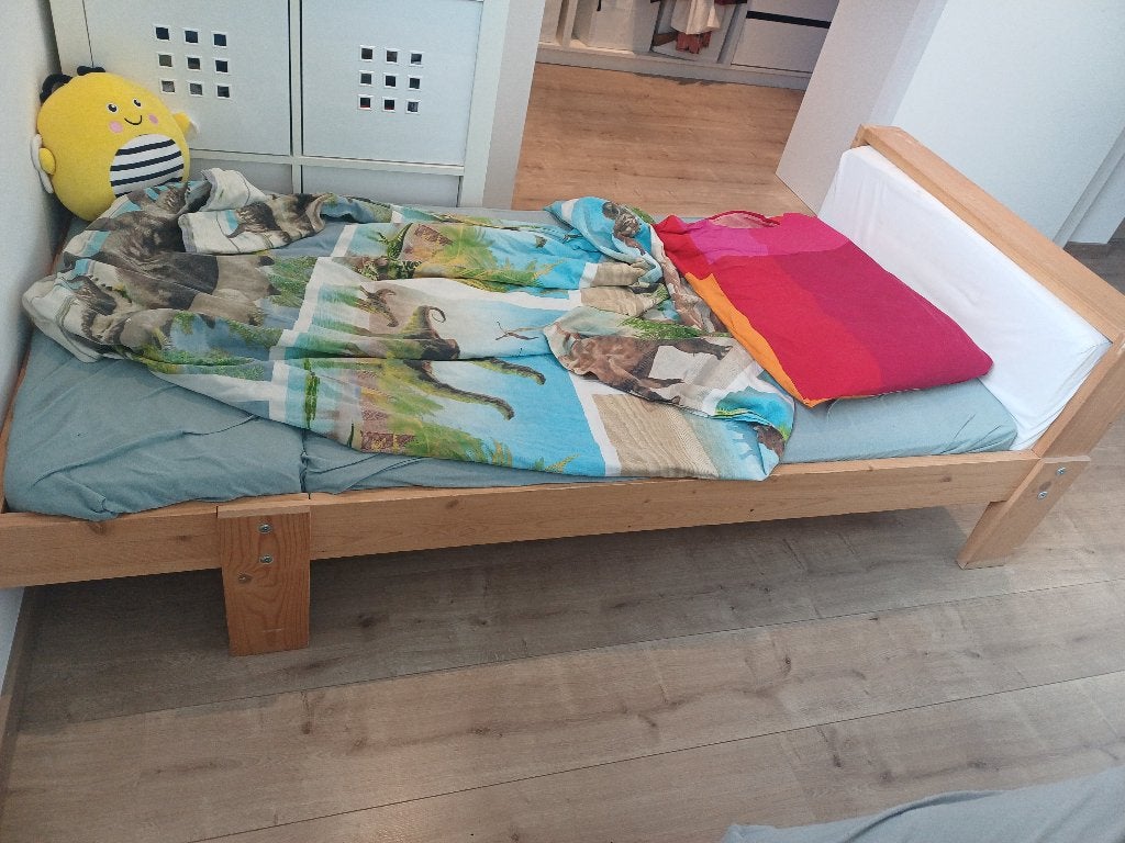 Meegroeibed, Kinderen en Baby's, Ophalen, Gebruikt, Matras