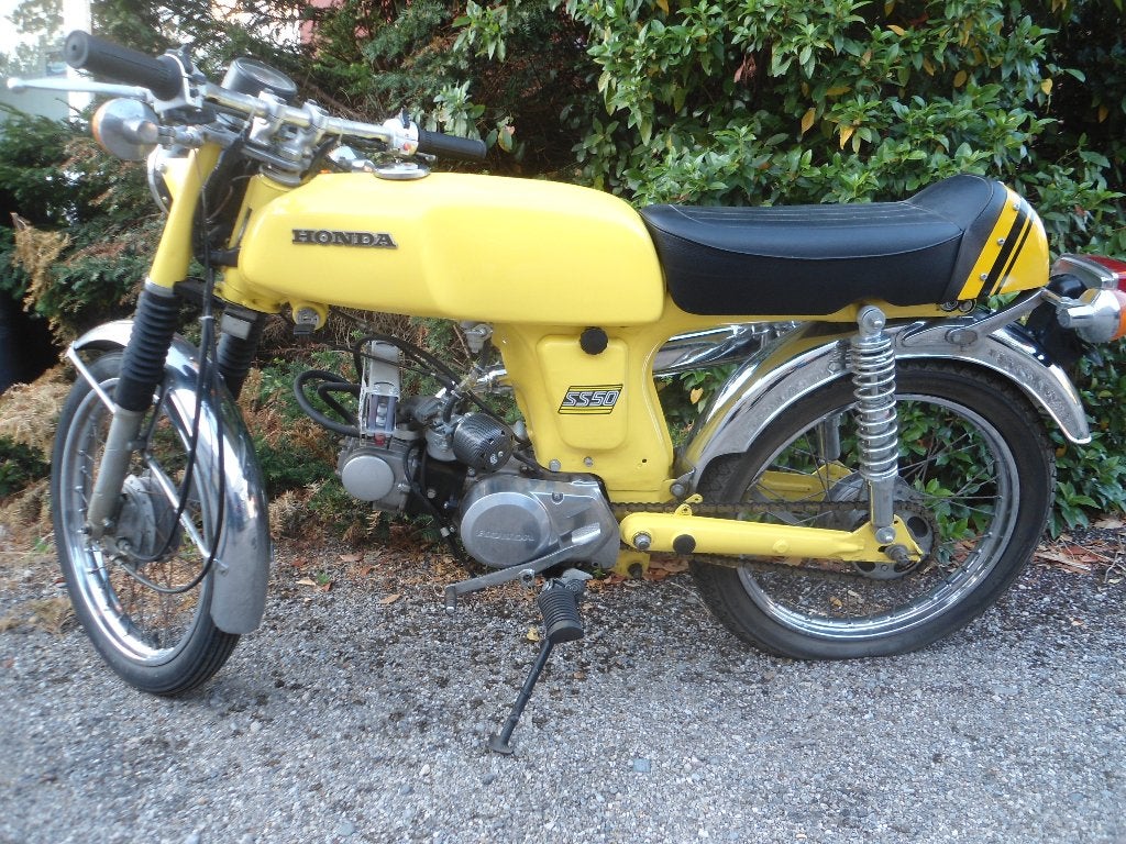 Honda SS avec moteur chinois Pas de certificat de conformité, 49 cm³, Classe B (45 km/h), Enlèvement, Utilisé