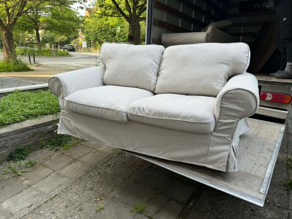 3 canapés EKTORP à Vendre, 75 à 100 cm, Comme neuf, Enlèvement, Classique