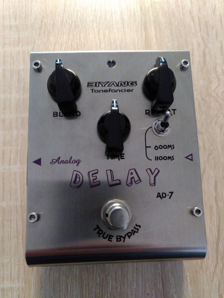 Biyang Tonefancier Analog Delay AD-7 pedaal, Ophalen of Verzenden, Gebruikt, Delay of Echo