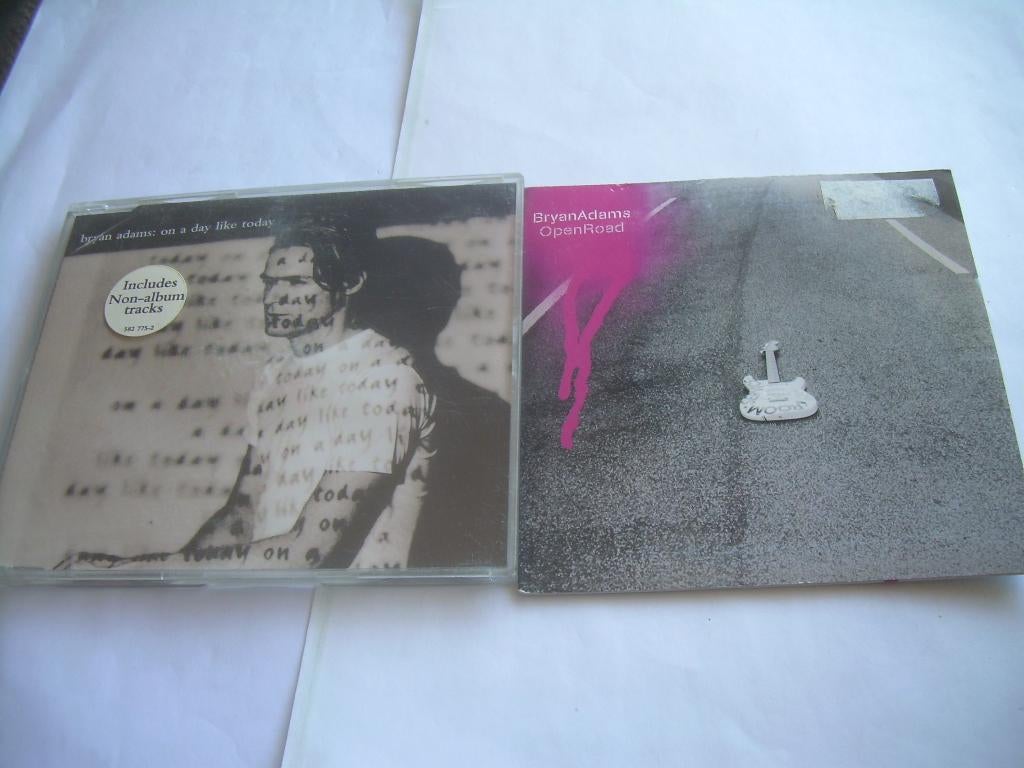 CD + MAXI SINGLE - BRYAN ADAMS, Maxi-single, Ophalen of Verzenden, Zo goed als nieuw, 2 t/m 5 singles