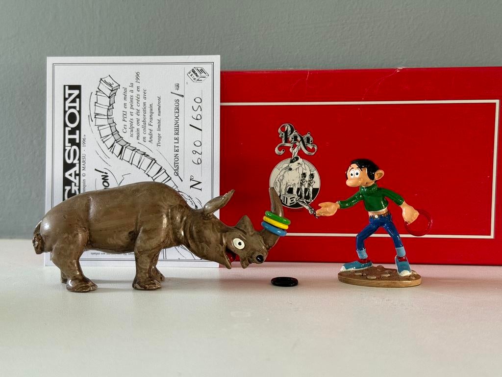 Gaston en de neushoorn Pixi - Franquin, Ophalen of Verzenden, Zo goed als nieuw
