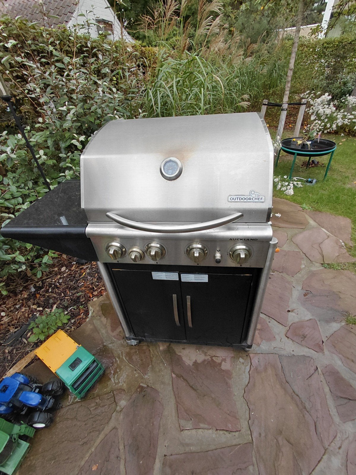 bbq gas, Enlèvement, Utilisé