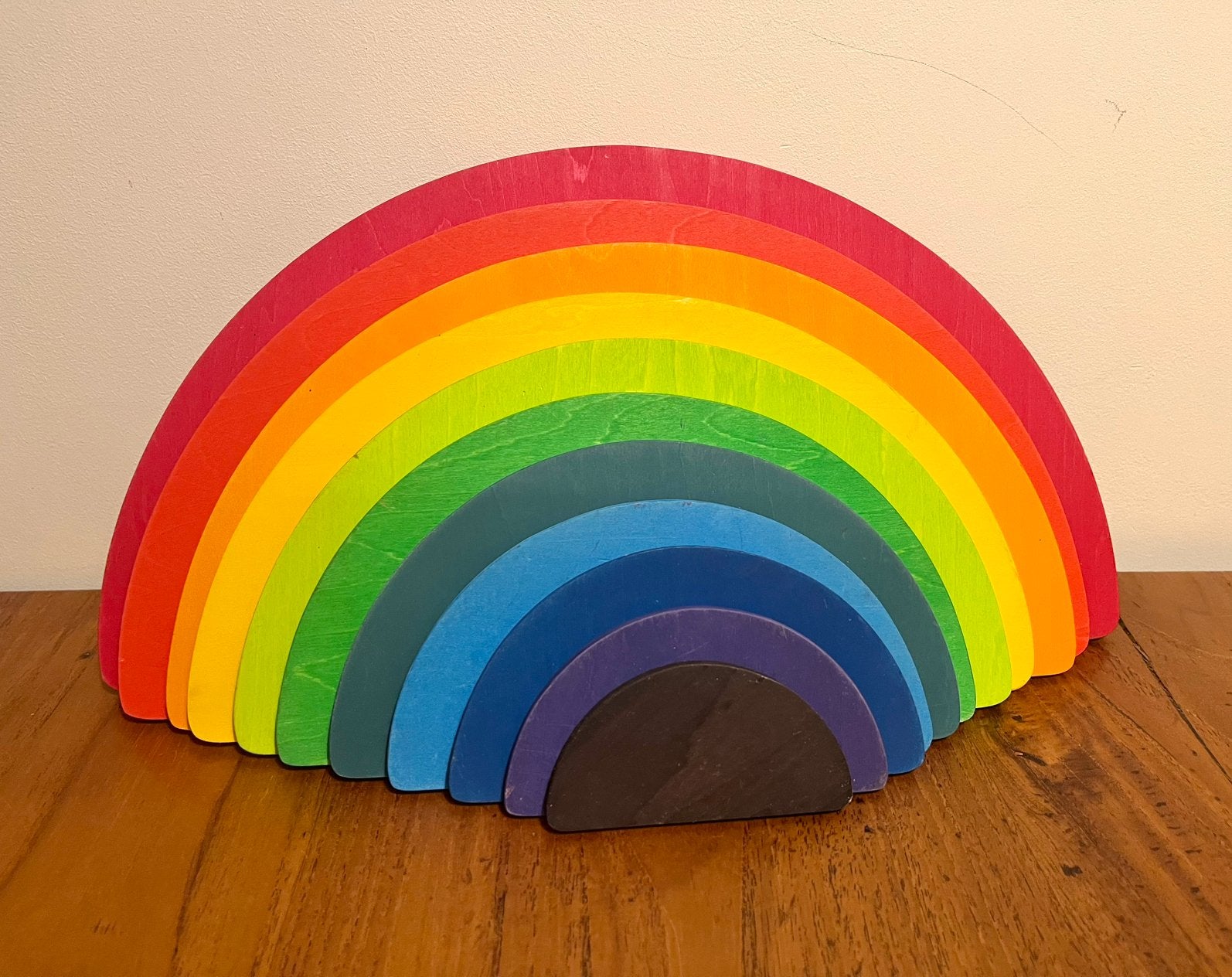 Grimm's Houten Halve Cirkels Regenboog, Ophalen, Zo goed als nieuw