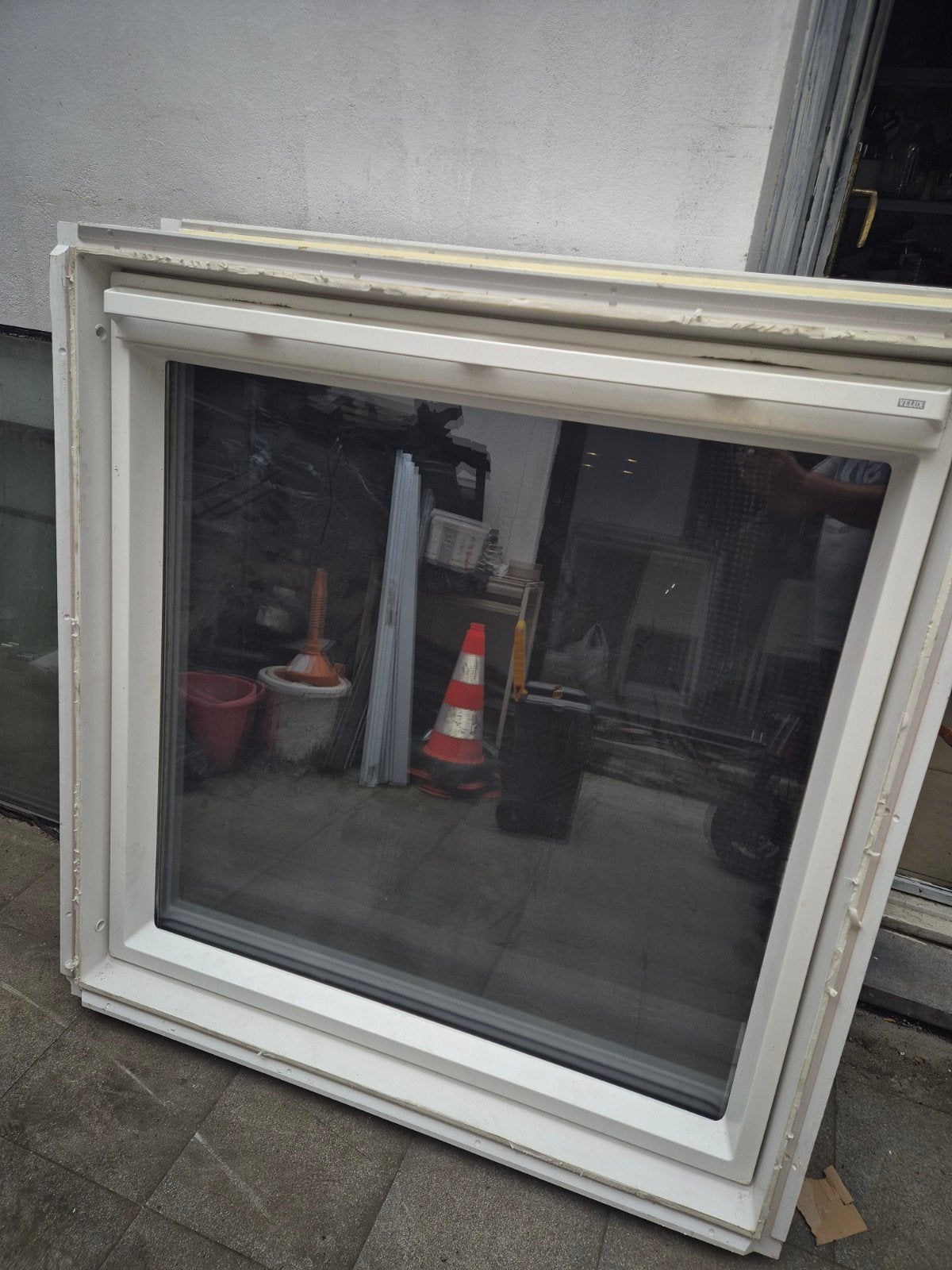 2 velux dakramen 114x118 compleet met gootstukken, Enlèvement