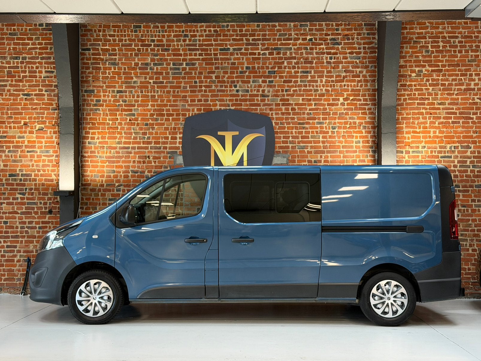 Opel Vivaro-B 1.6 - Dubbele Cabine - 6 plaats, 174 g/km, Euro 6, Blauw, Bedrijf
