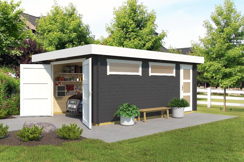 Nouveau garage en bois de Canberra, Envoi, Neuf