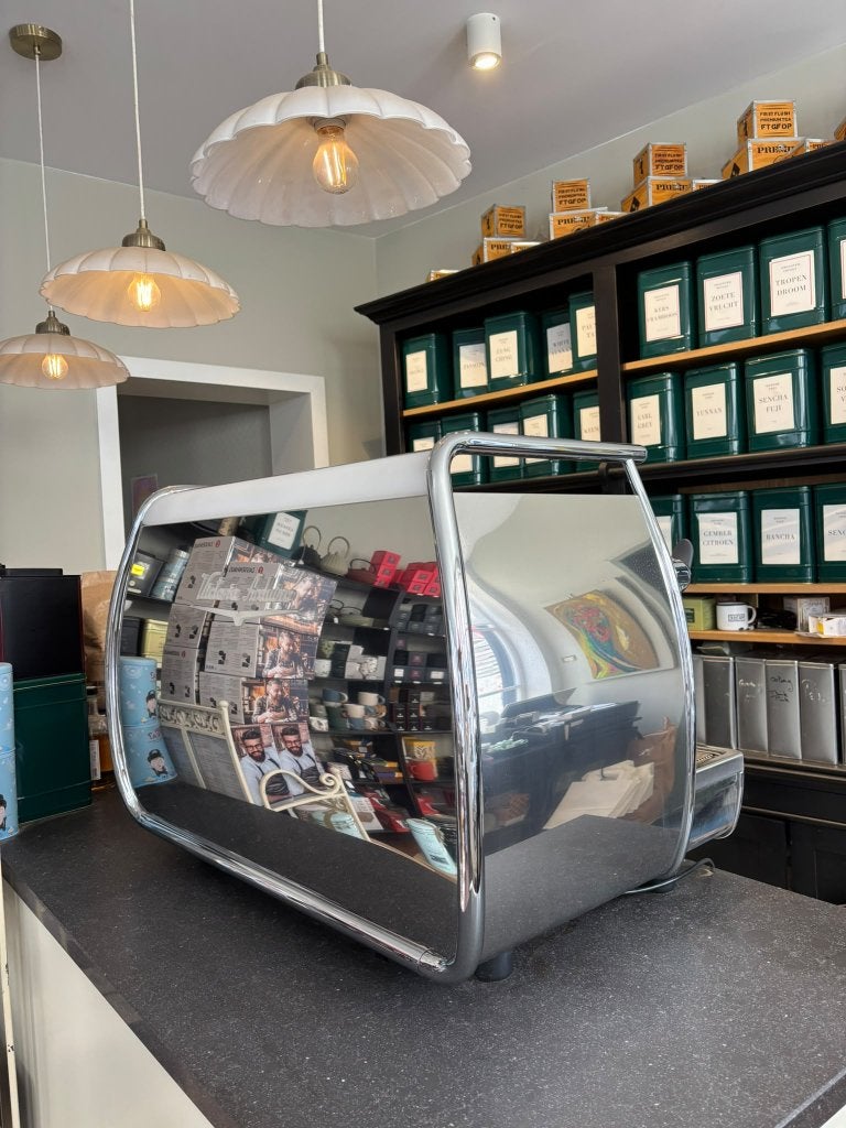 MACHINE À EXPRESSO PROFESSIONNELLE GROUPE VICTORIA ARDUINO 2, Enlèvement, Utilisé, Café et Espresso