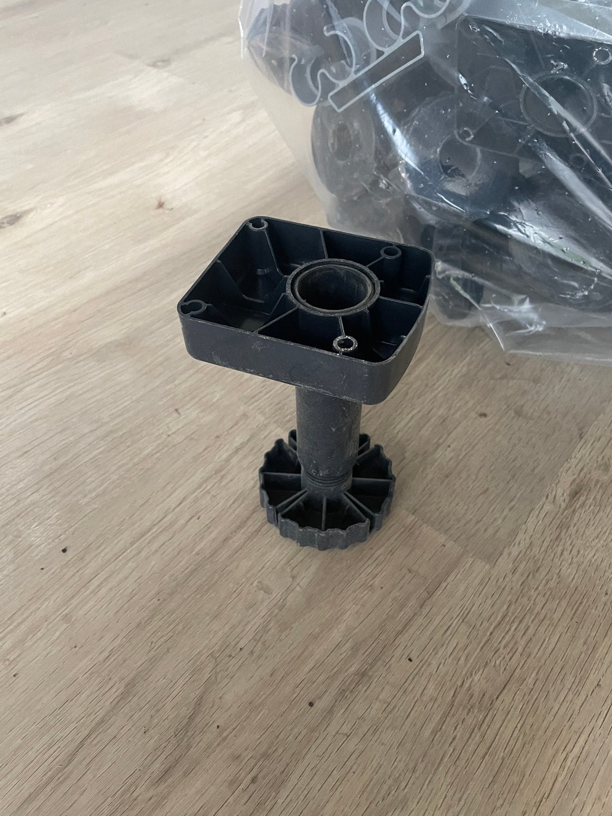 Pvc poten keukenkasten, Ophalen, Zo goed als nieuw
