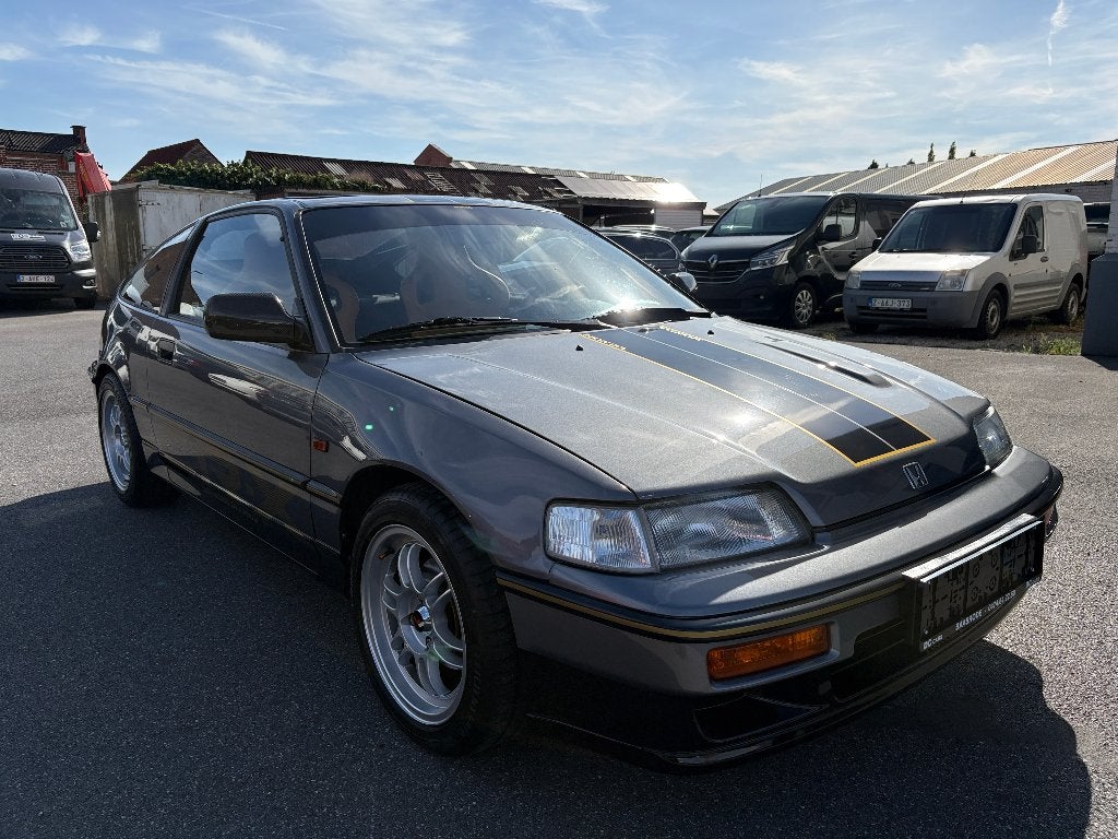Honda CRX 1.6i16v, Auto's, Voorwielaandrijving, 4 zetels, Beige, 4 cilinders