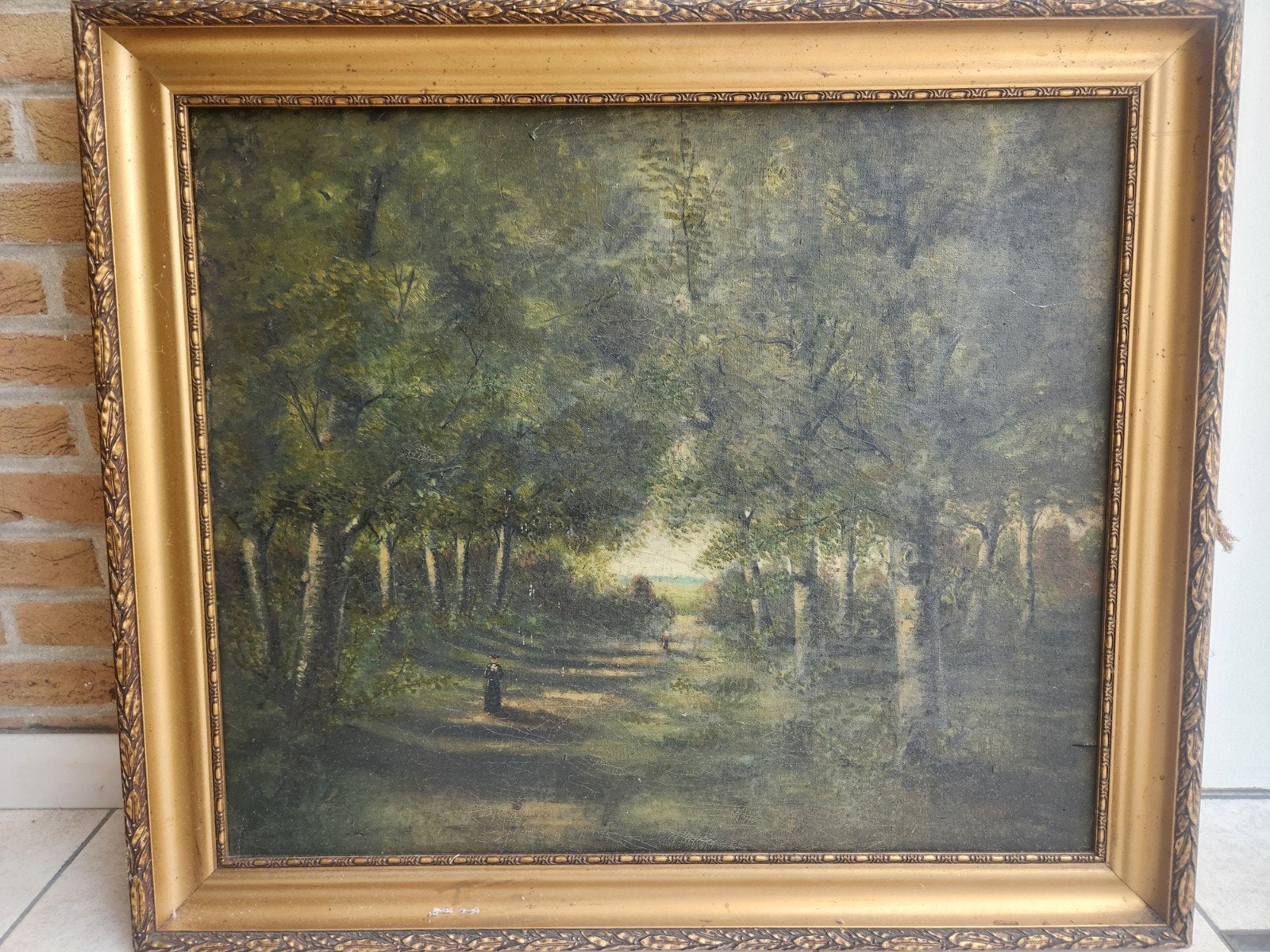 Peinture 83 cm x 72,5 cm, Enlèvement