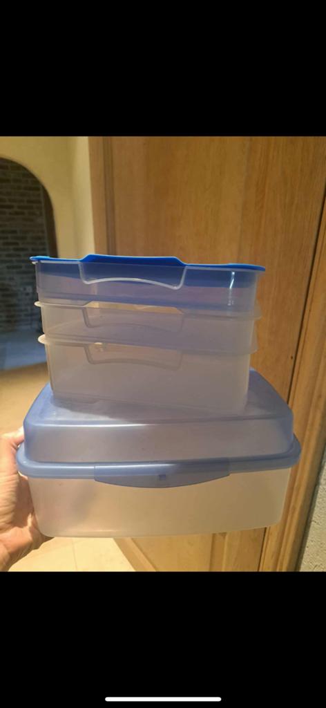 Bewaardoos brood en charcuterie, Huis en Inrichting, Keuken | Tupperware, Ophalen, Nieuw
