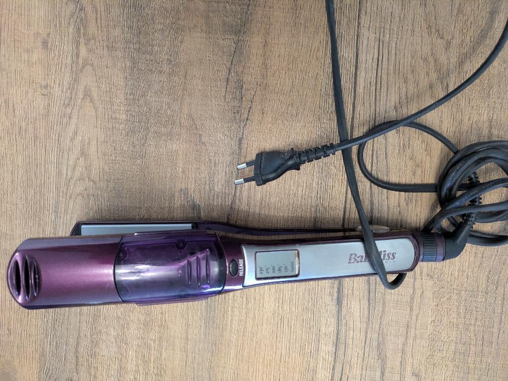 Lisseur Babyliss vapeur I-Pro 230, Enlèvement, Utilisé, Fer à friser ou Lisseur