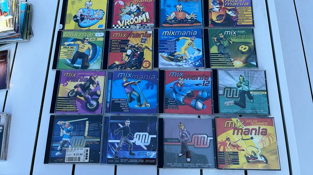 Mixmania - Partij van 16 cd’s, Ophalen of Verzenden, Zo goed als nieuw