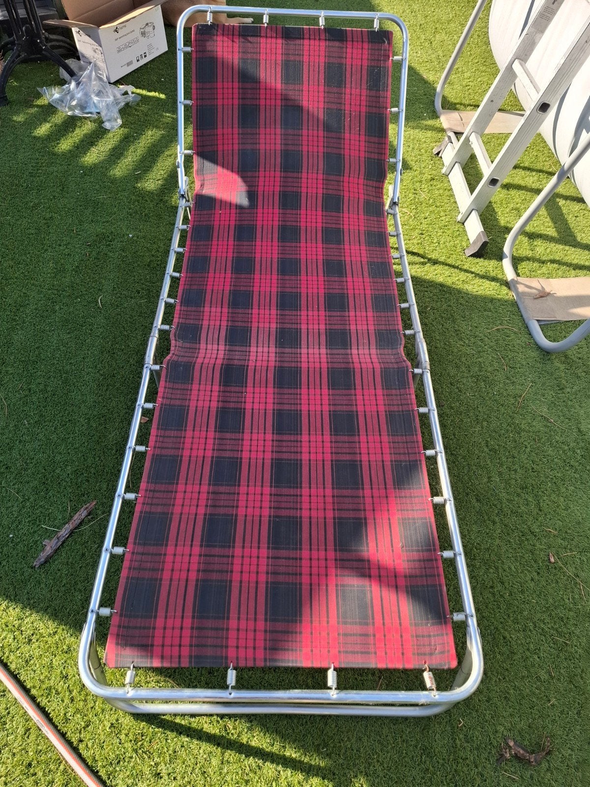 Retro plooibed, Ophalen