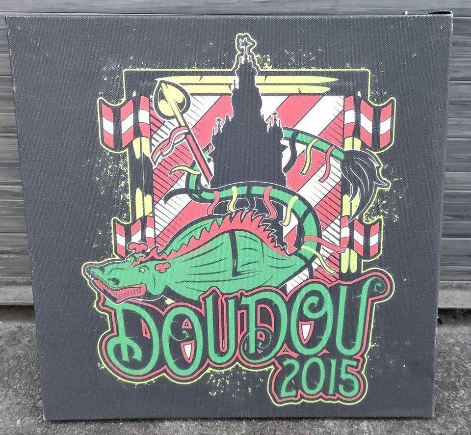 Toile imprimée doudou 2015, Antiquités & Art, Enlèvement ou Envoi