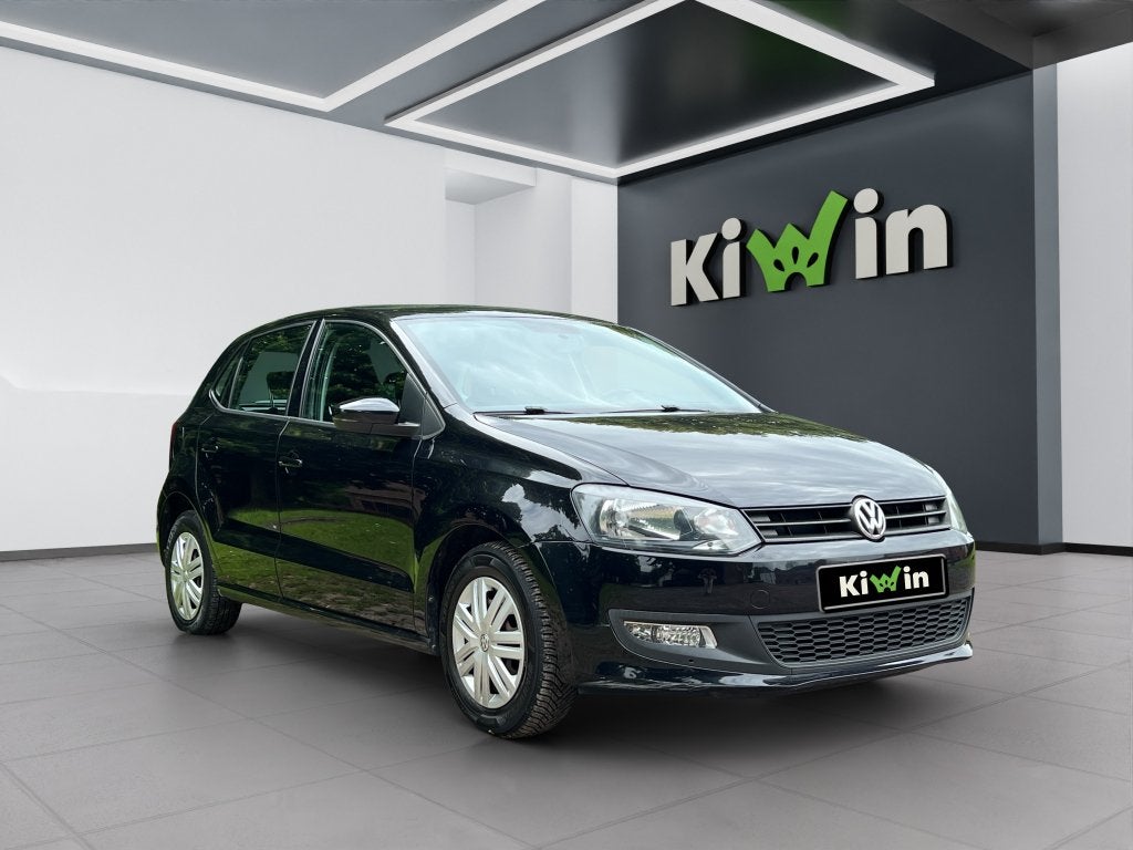 Volkswagen Polo 6R 1.2i clim - distribution faite !, Autos, Achat, Entreprise, Garantie prolongée, Noir