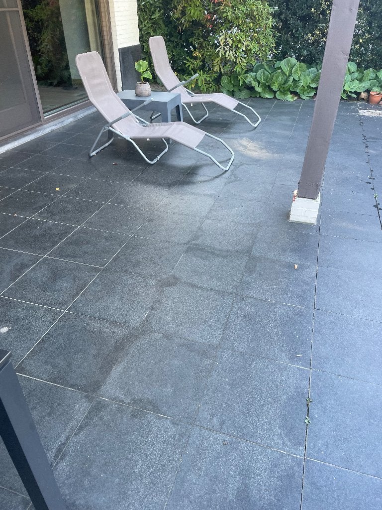 Gratis Terrastegels 40 x 40 cm, Ophalen, Gebruikt