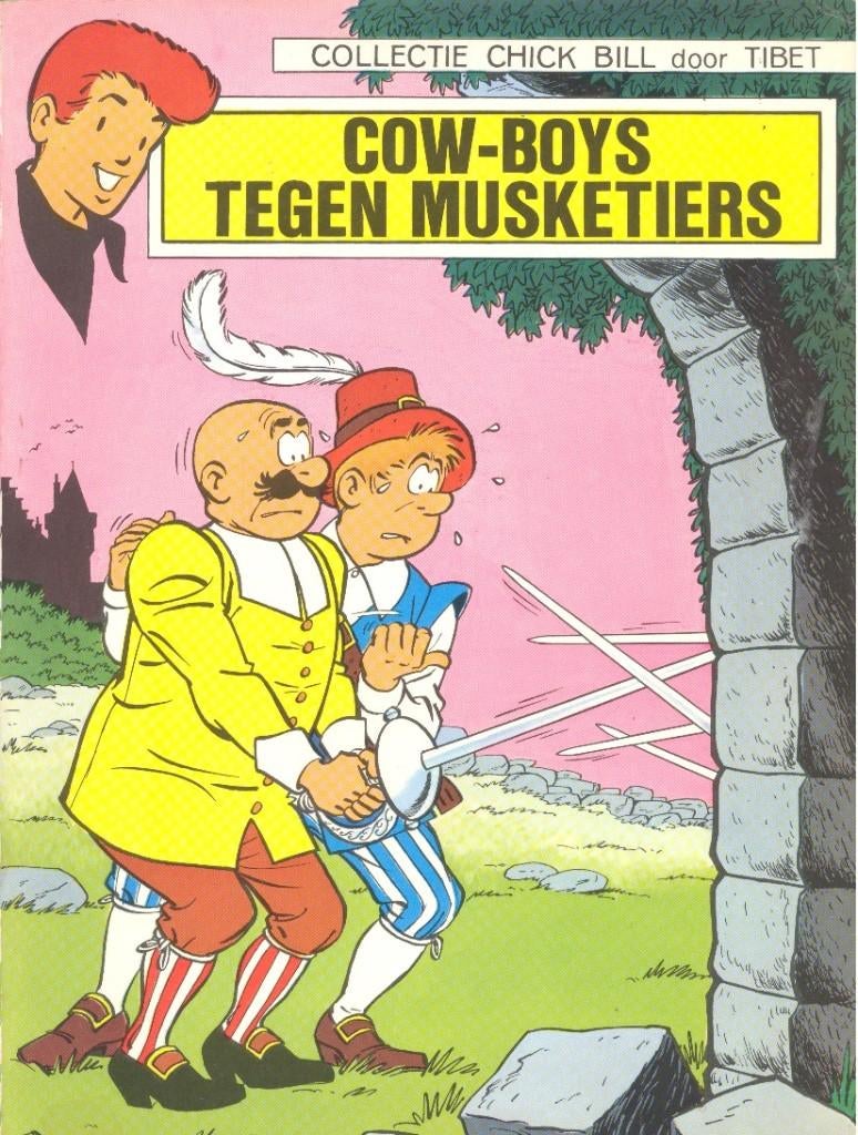 Verzameling strips Chick Bill., Boeken, Meerdere stripboeken, Ophalen of Verzenden, Gelezen, Tibet
