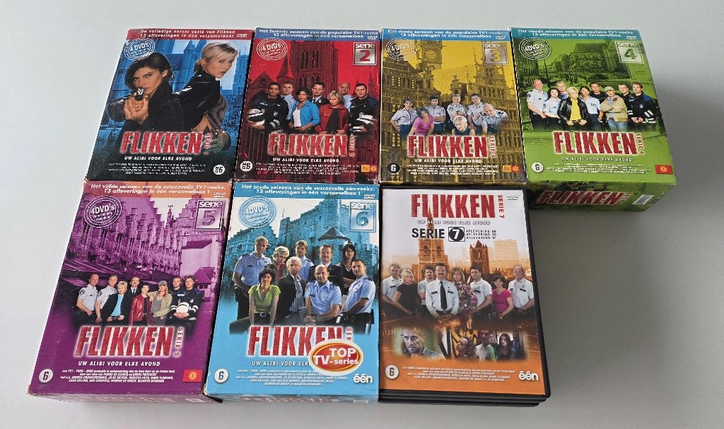 DVD boxen:Zone Stad,Witse,Aspe,Flikken,Westenwind,Rotterd.., Ophalen of Verzenden, Seizoen 1