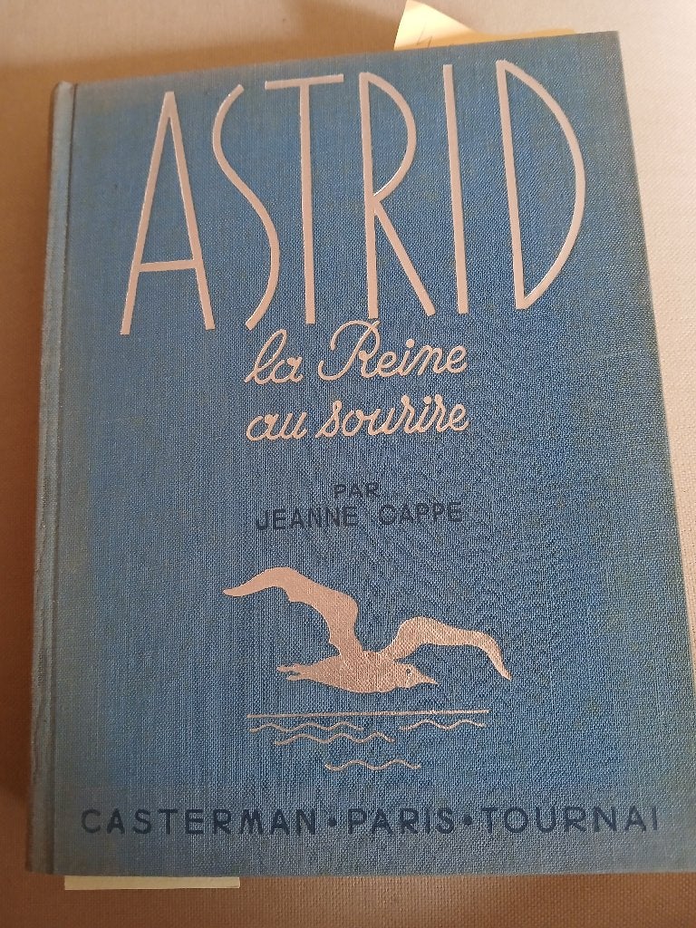 Hergé illustration -Jeanne Cappe:Astrid la reine aux sourire, Enlèvement