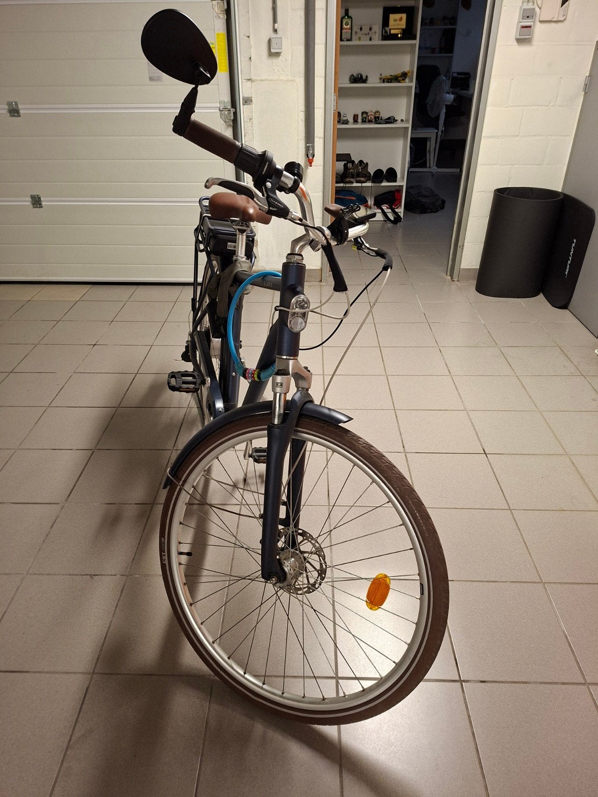 Elops E900 Elektrische Fiets, Ophalen, Gebruikt, 50 km per accu of meer, Overige merken