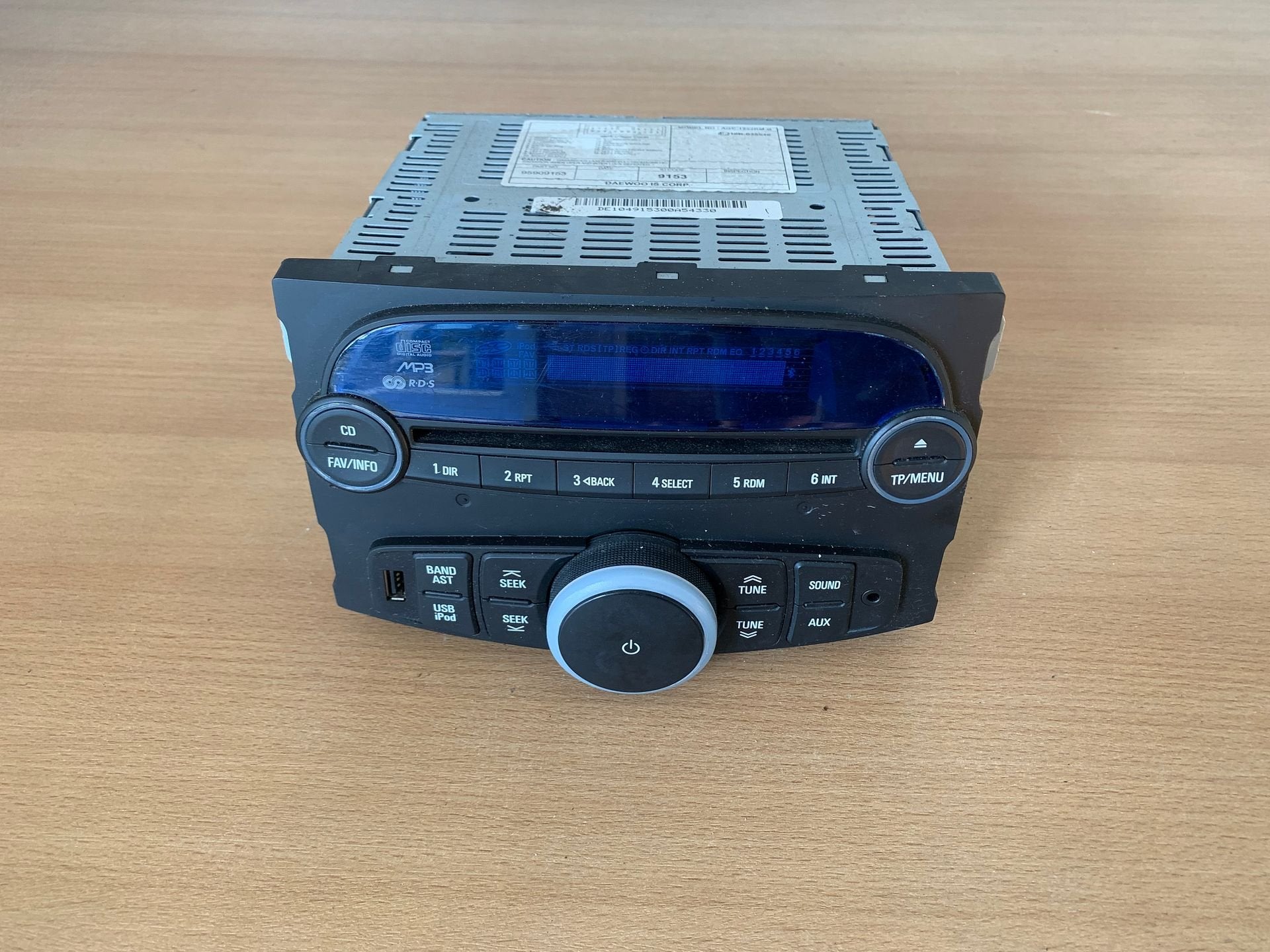Autoradio / radio Chevrolet Spark 2009 tot 2015 USB, Enlèvement ou Envoi, -, -, -