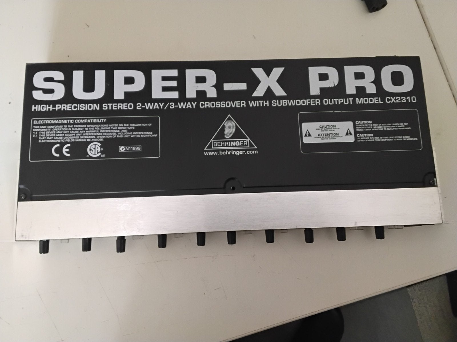 Behringer Super-X pro crossover, Muziek en Instrumenten, Ophalen