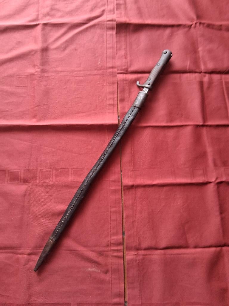 BAÏONNETTE ALLEMANDE WW1 AVEC FOURREAU, Collections, Enlèvement