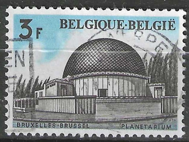 Belgie 1974 - Yvert 1710/OBP 1718 - Planetarium - 3 F. (ST), Verzenden, Gestempeld, Gestempeld, Ruimtevaart