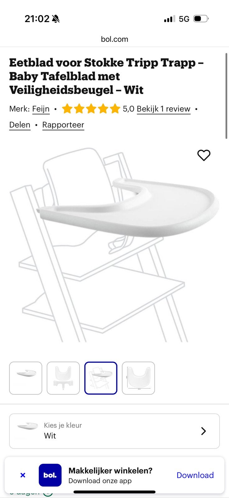 Stoelverkleiner en eettafel tripptrapp kinderstoel stokke, Enlèvement, Utilisé, Réducteur de chaise