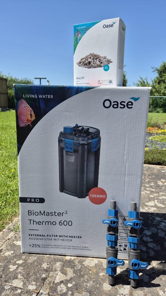 Oase Biomaster2 600 Thermo + extra's, Tuyaux inclus, Oase, Enlèvement, Utilisé
