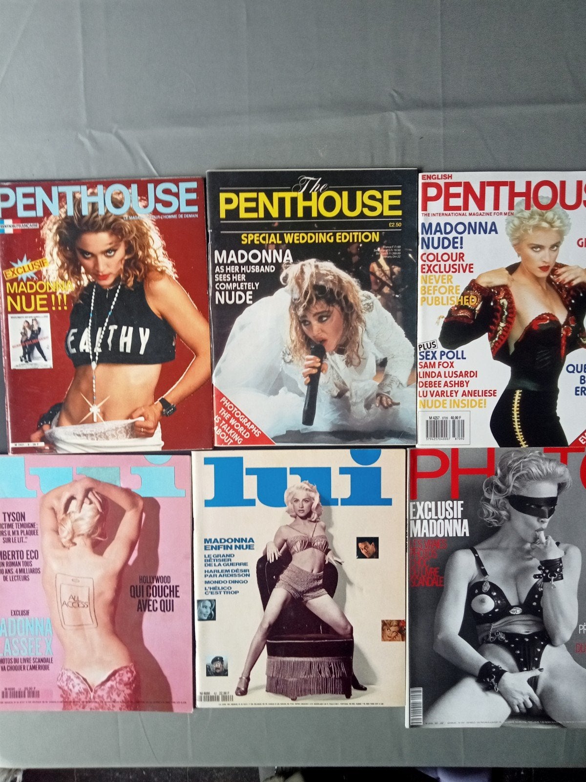 Exclusieve tijdschriften van Madonna, zie foto's