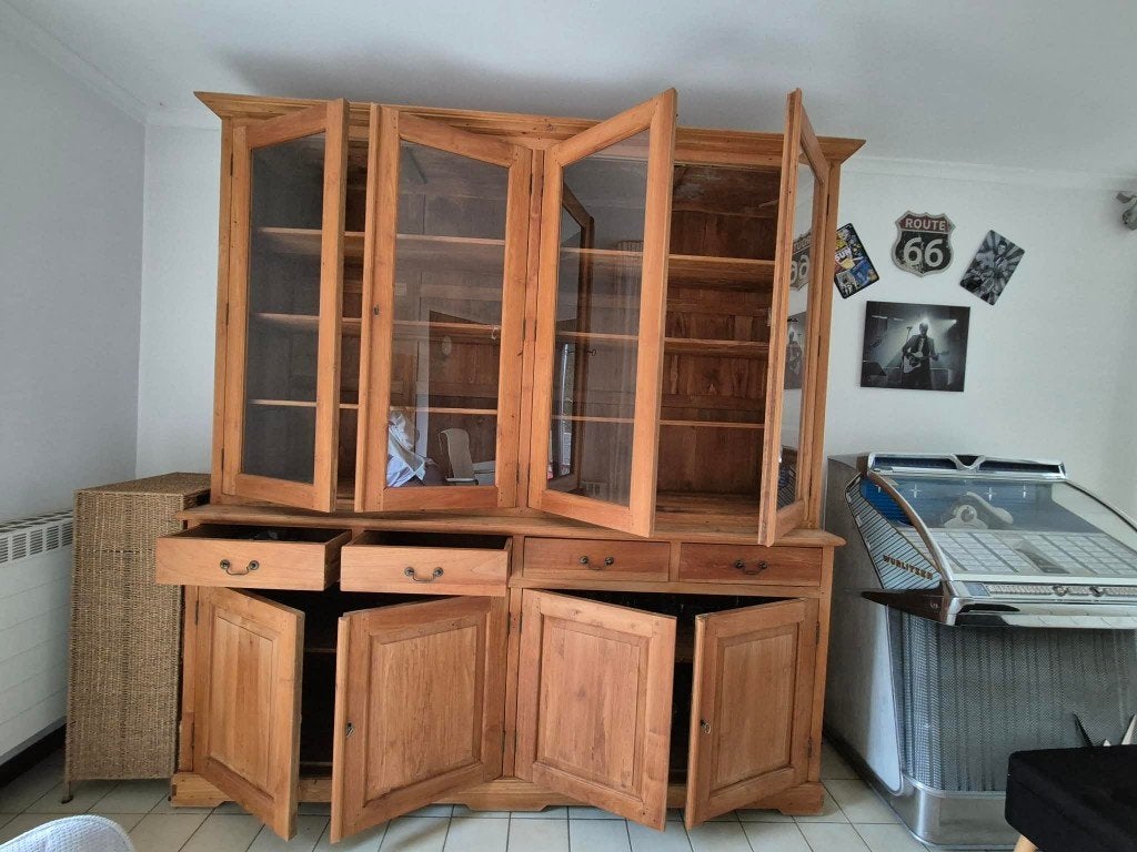 eetkamer teak, Huis en Inrichting, Ophalen, Zo goed als nieuw