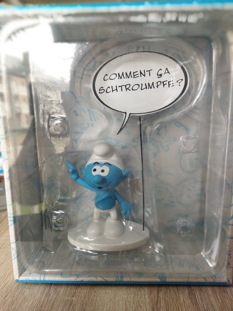 Schtroumpf - Comment ça Schtroumpf - Bulle., Enlèvement, Neuf, Différents Schtroumpfs, Poupée, Figurine ou Peluche