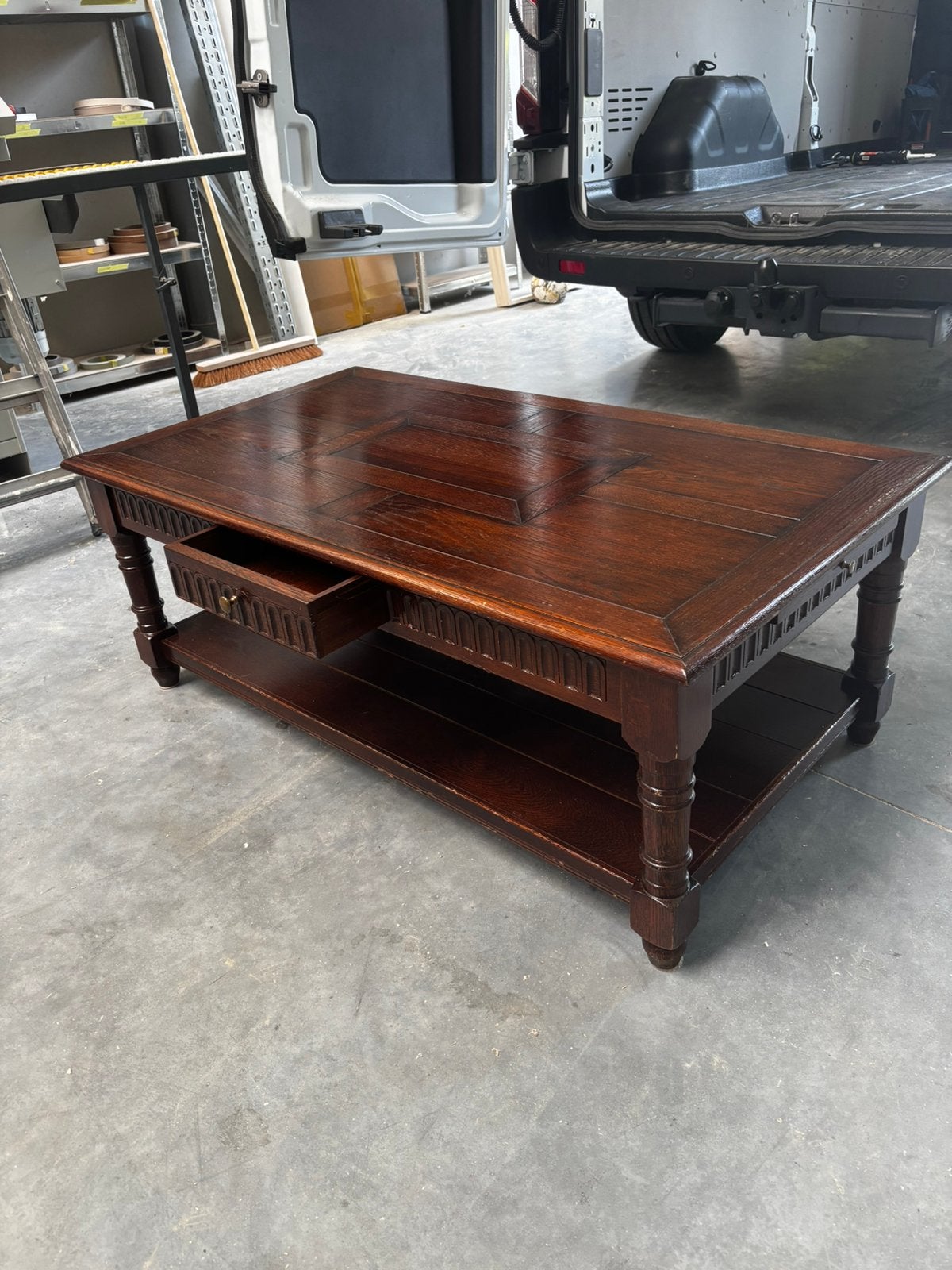 Salon tafel, Ophalen, Zo goed als nieuw