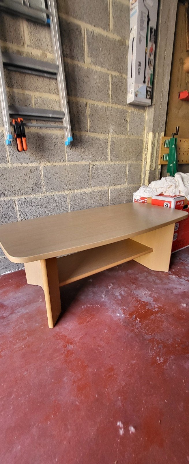 table basse a donner, Enlèvement
