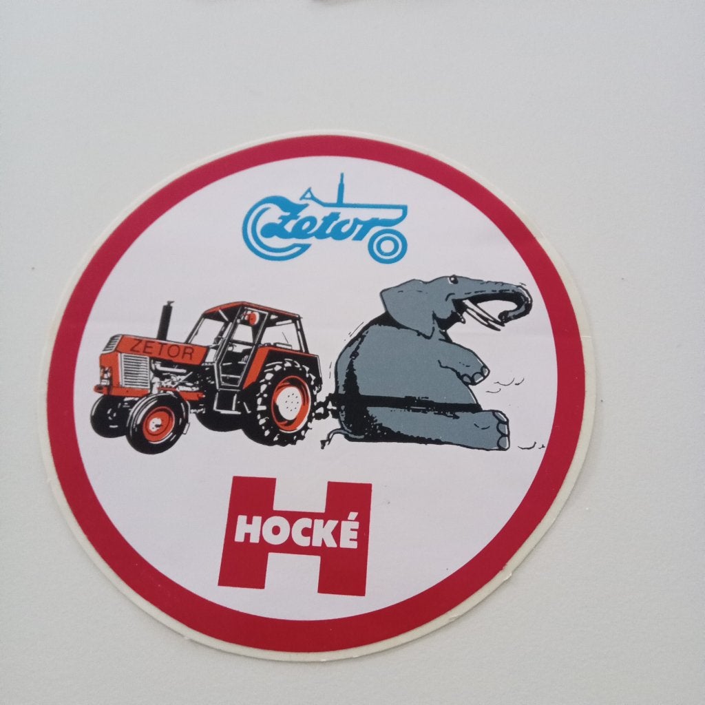 AUTOCOLLANT ZETOR TRACTOR HOCKE, Envoi
