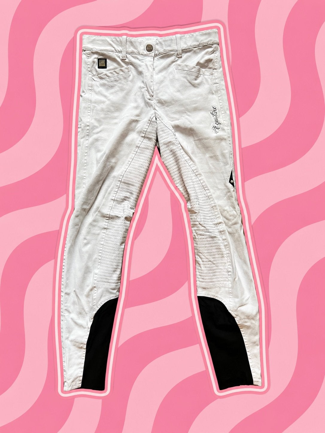 Witte broek equiline, Ophalen of Verzenden, Zo goed als nieuw