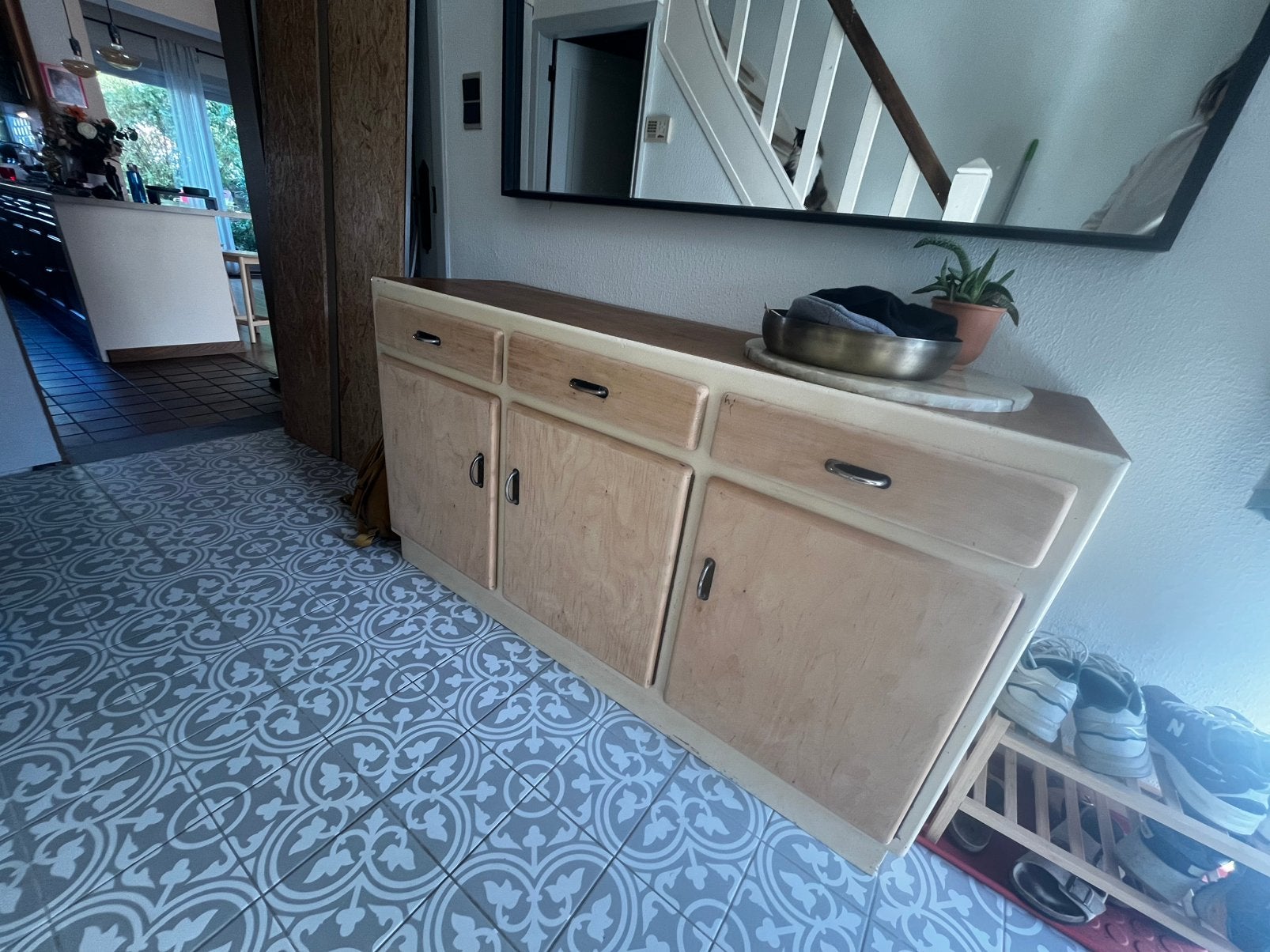 Vintage kast, Huis en Inrichting, Ophalen, Gebruikt