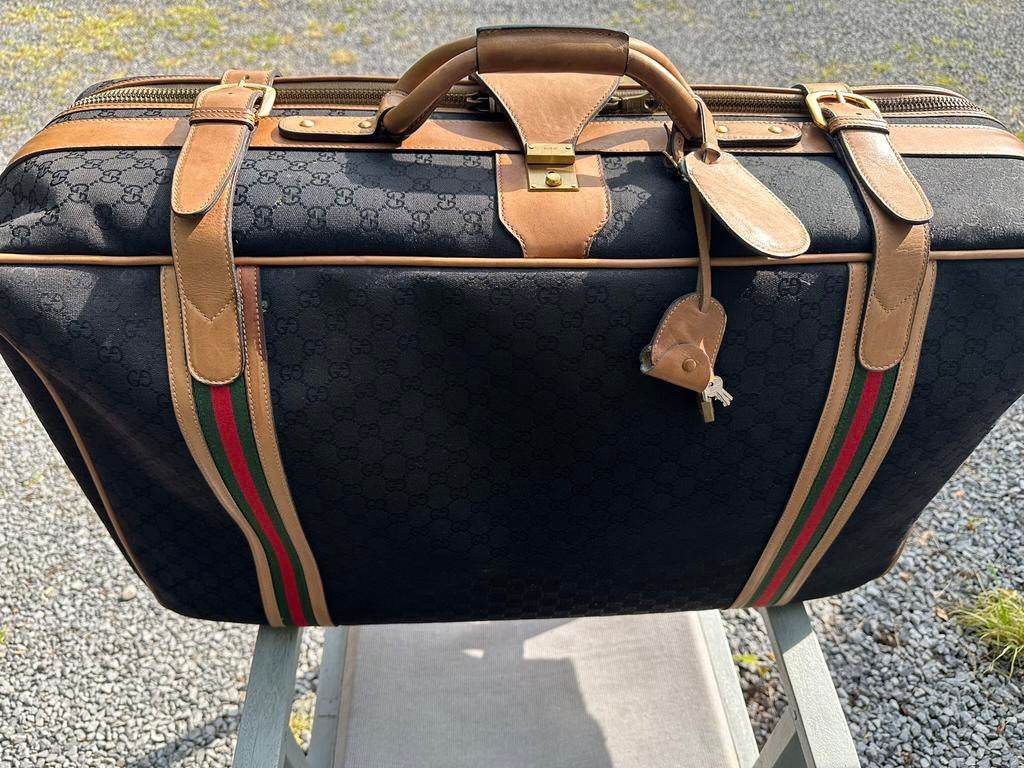 Gucci valies met slot en sleutels, Enlèvement, Utilisé, Clé